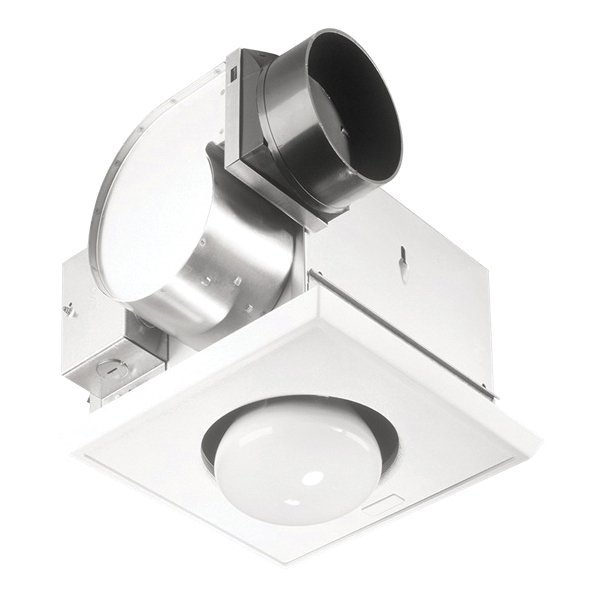 Picture of 162 - Broan® 70 CFM One-Bulb Heater/Ventilation Fan, 250W BR40 Infrared Bulb, 4.0 Sones