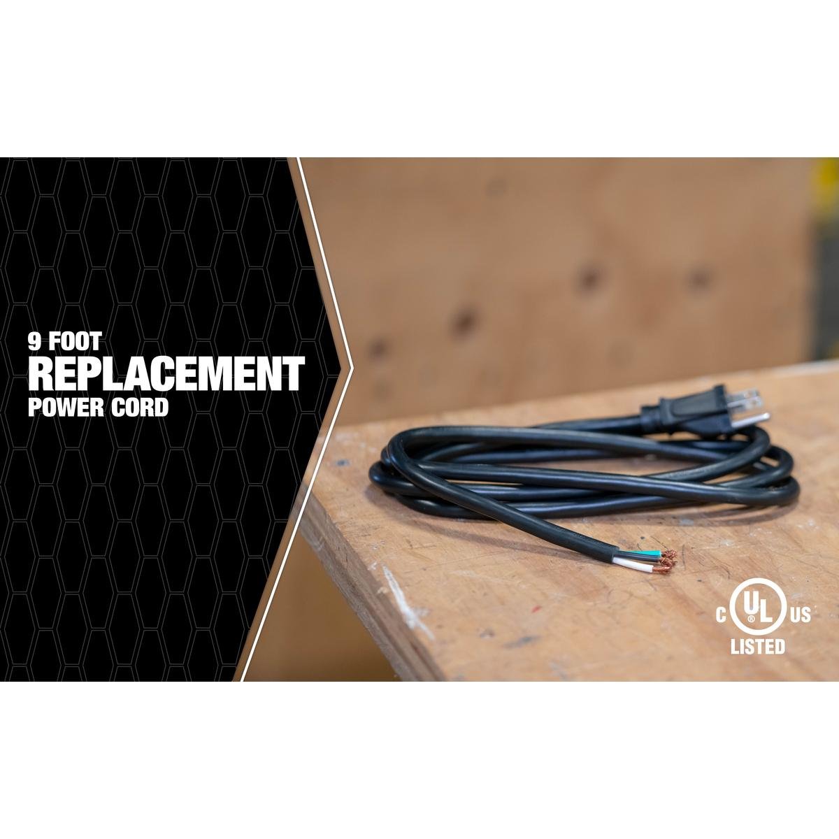 Picture of 9709SW8808 - 16/3 9' SJTW Power Supply Cord