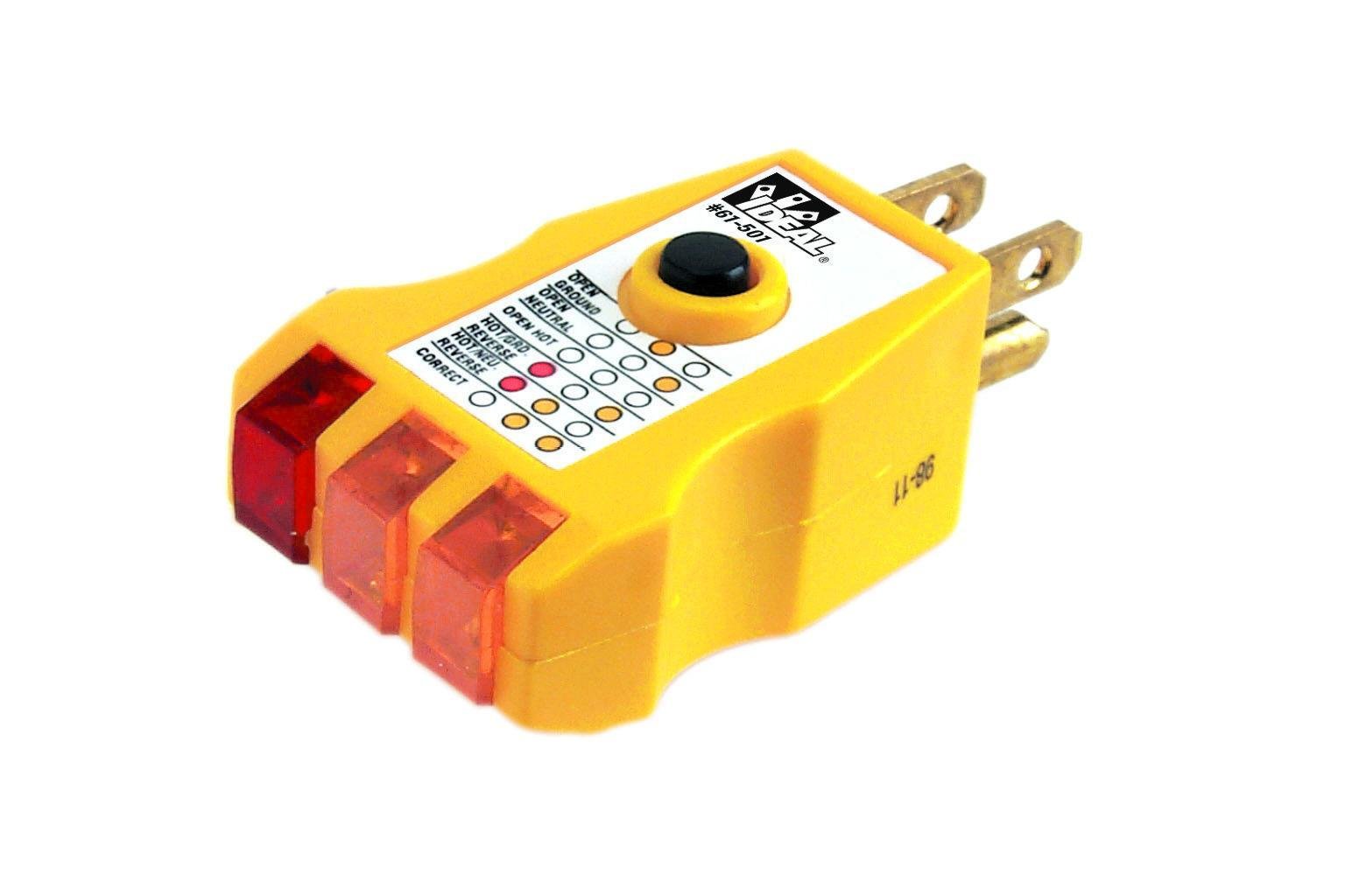 61-501 - Receptacle Tester w/GFCI