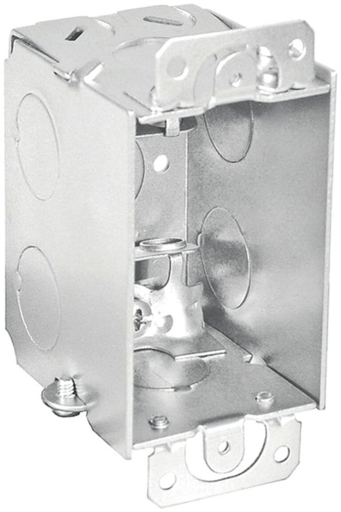 G601-BX - G601-BX - Box w/Clamps for & (6) 1/2" Side KO & (2) 1/2" Bottom, 2-1/2", 50 Pak