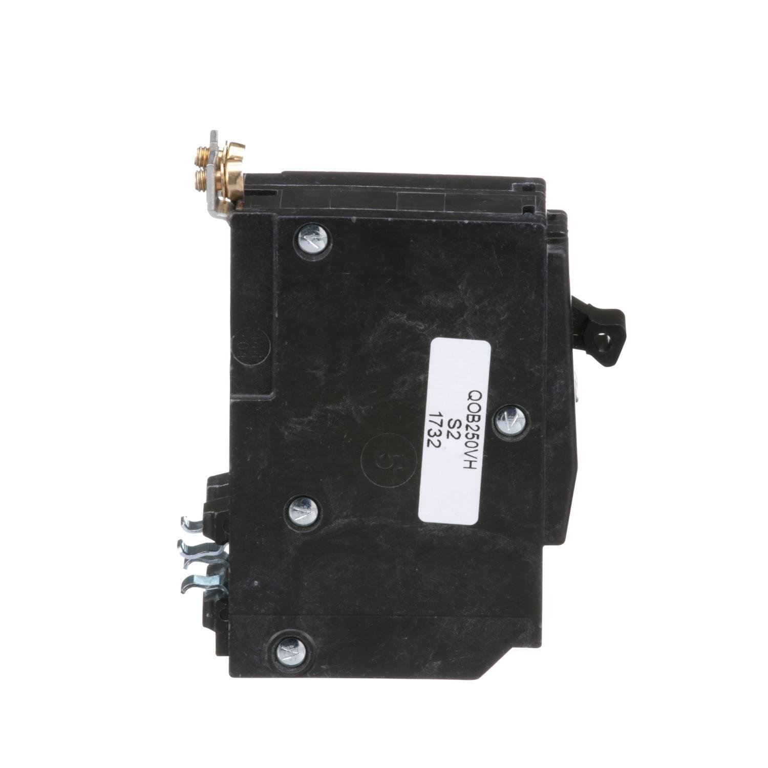Picture of QOB250VH - Mini circuit breaker, QO, 50A, 2 pole, 120/240VAC, 22kA, bolt on