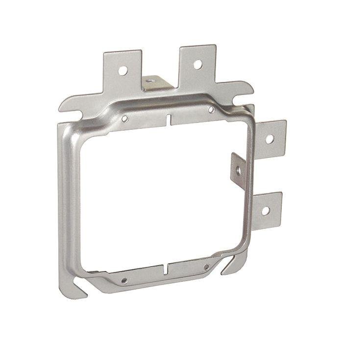 Picture of SLR-258 - Four Square Raised 2-Gang Prefab Box Mount Ring, 5/8" Drywall, 50 Pak
