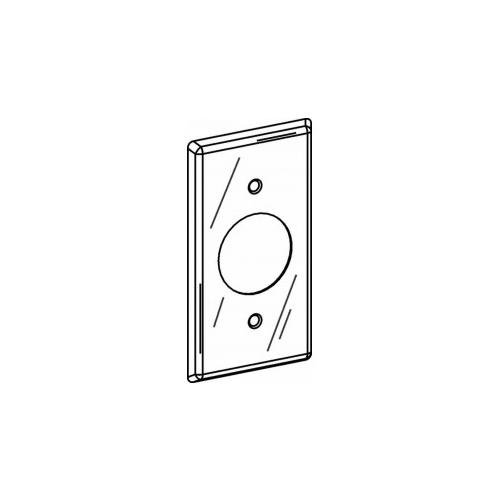 HBC-SR - HANDY BOX 15A, 1.406" DIAMETER SINGLE RECEPTACLE COVER