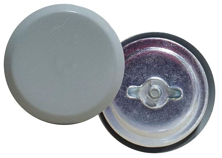 A-HS400 - Hole Seal Non UL Listed 4 Inch ANSI 61 Gray Steel Gasketed Wing Nut