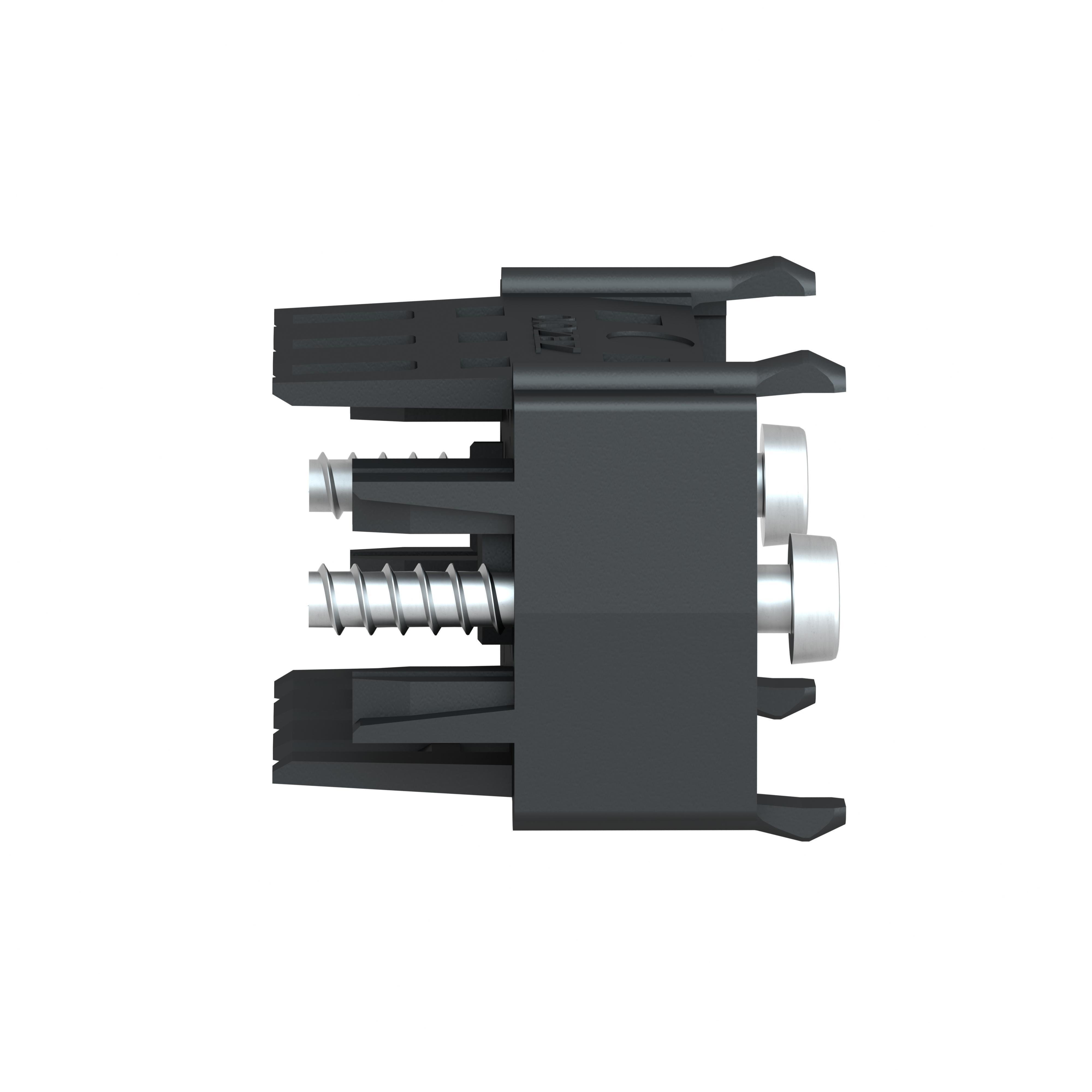 Picture of ZBZ010 - Adaptor, Harmony XB4, for electrical block, mounted on 1.6mm printed circuit board