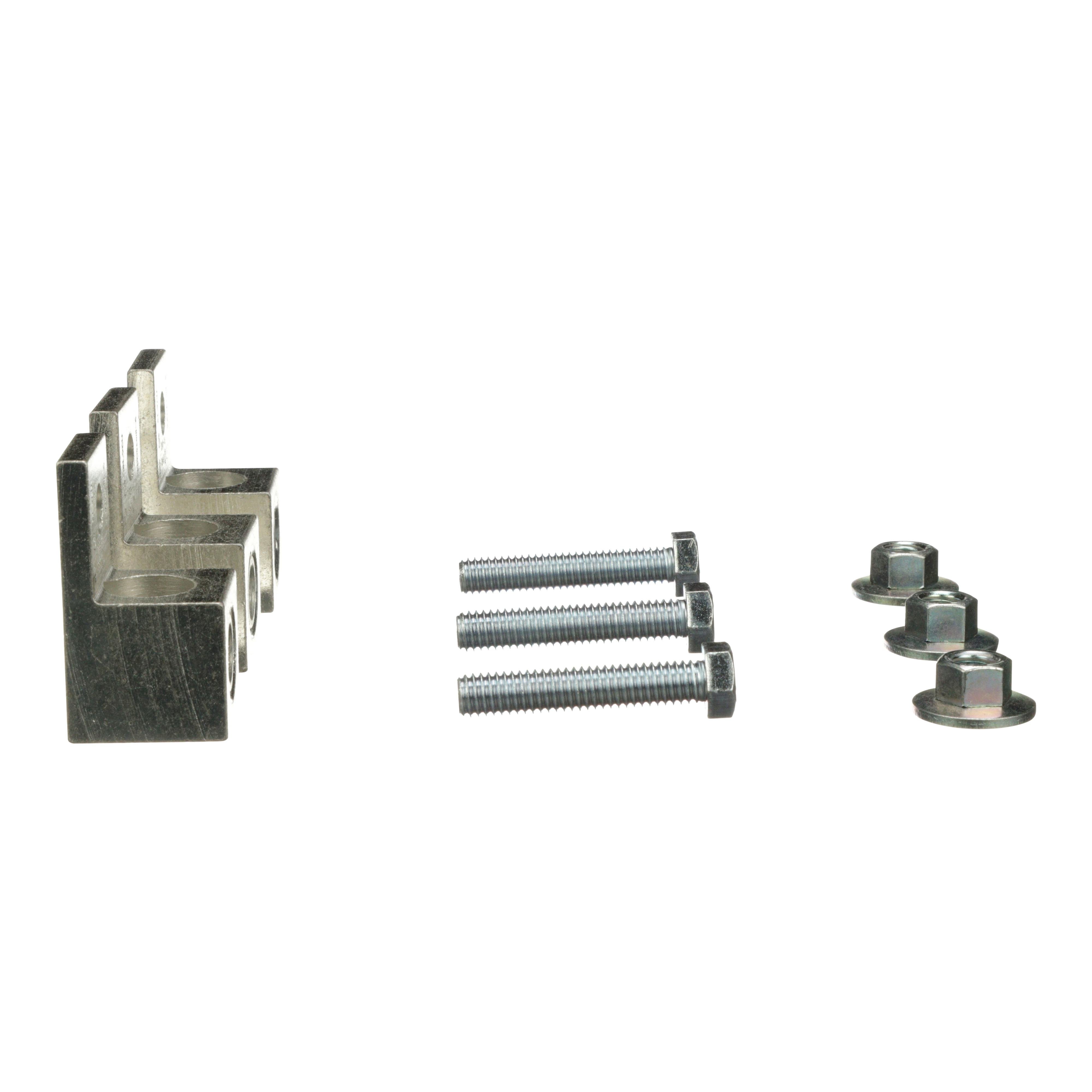Picture of DASKP250 - Transformer accessory, lug kit, mechanical, 250A, 350kcmil to 6 AWG, qty 3