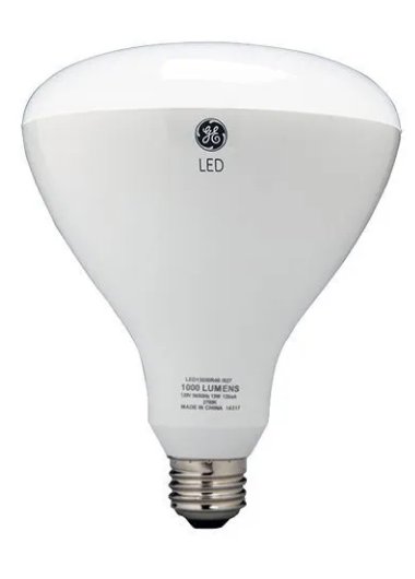 LED12DBR40/927 - GE 12W LED BR40 Reflector Lamp 120V 1050Lm 2700K 90 CRI Dimmable E26 Base (93311897)