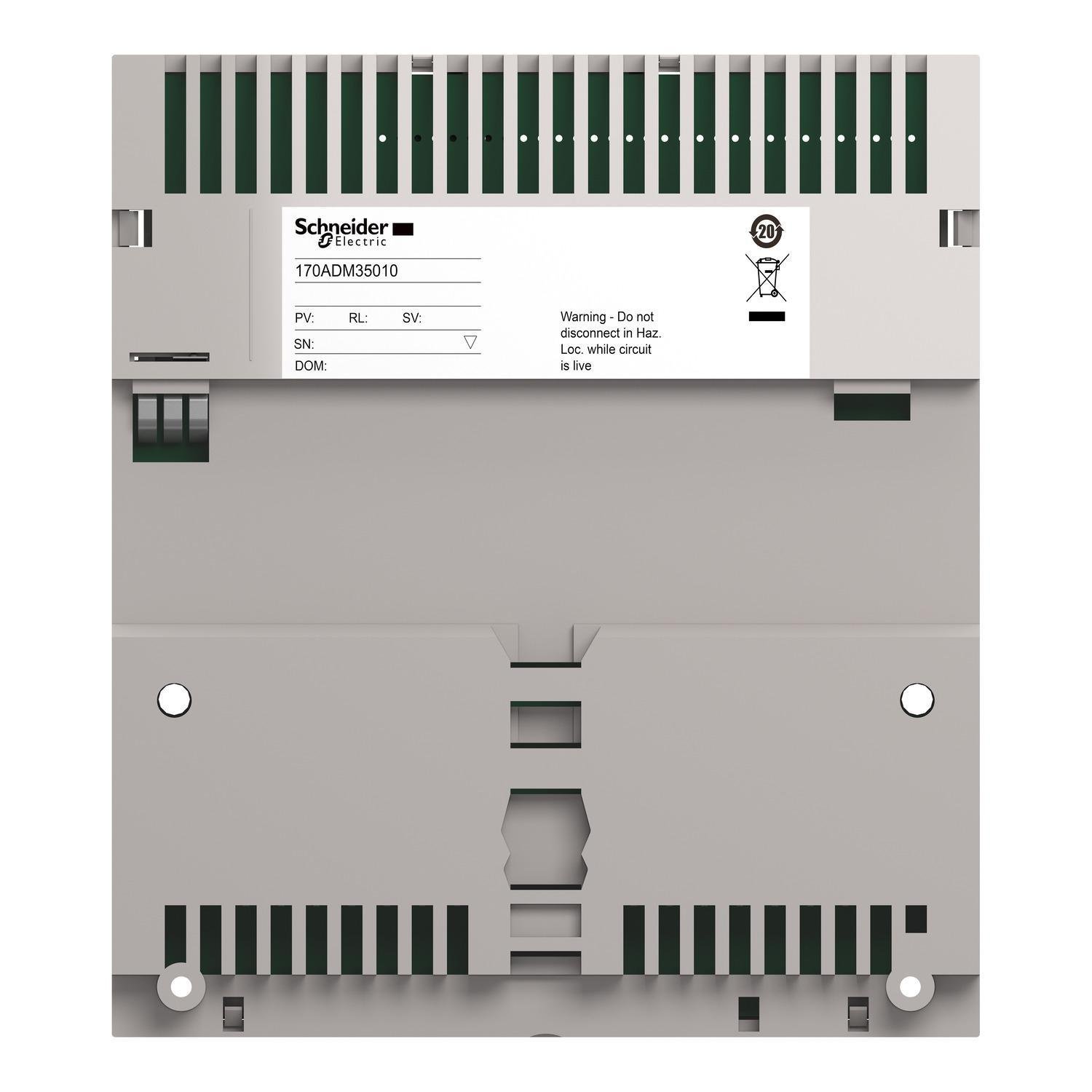 Picture of 170ADM35010 - discrete I/O module Modicon Momentum - 16 I/O solid state
