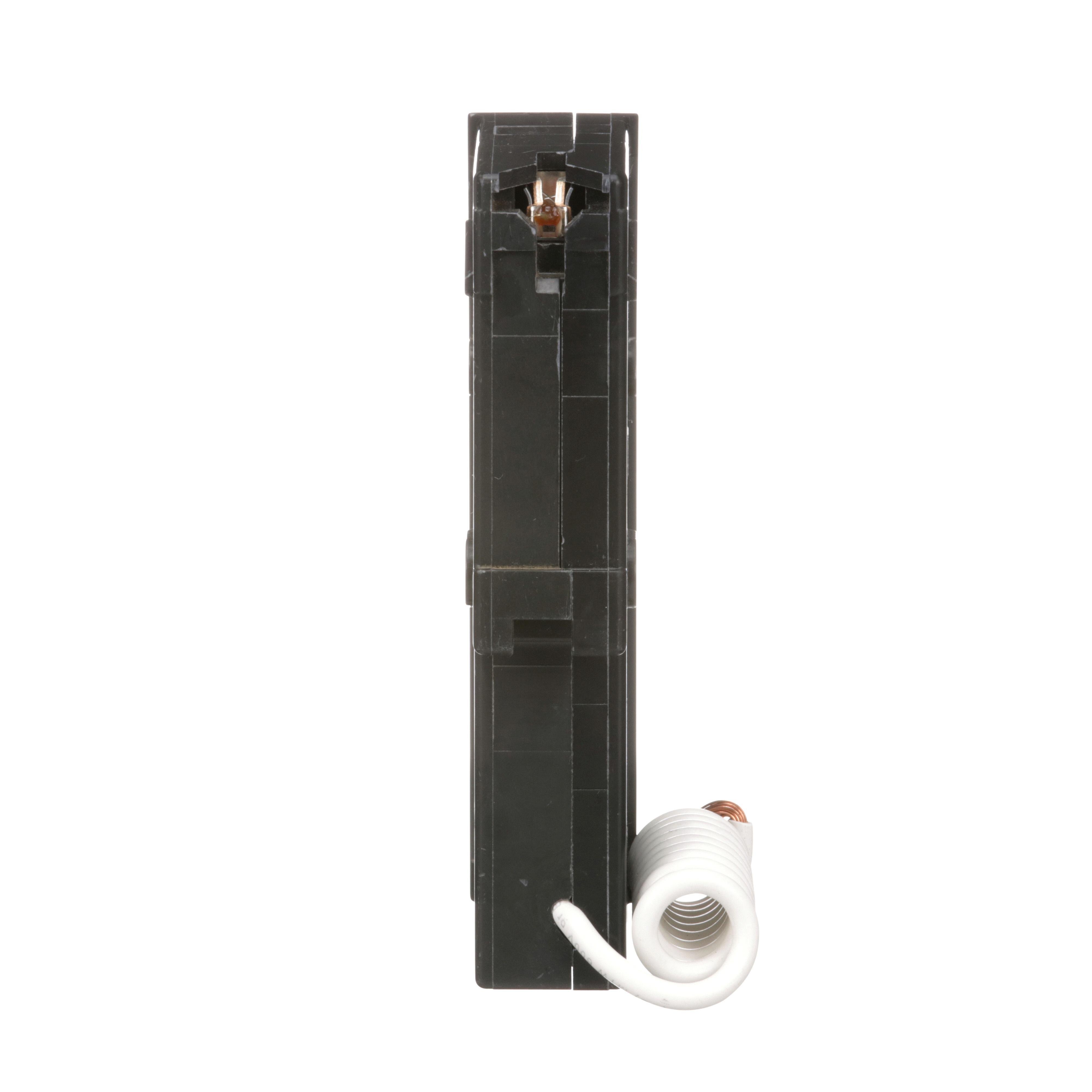 HOM115CAFI - Mini circuit breaker, Homeline, 15A, 1 pole, 120VAC, 10kA AIR, combo arc fault, pigtail neutral, plug in, UL