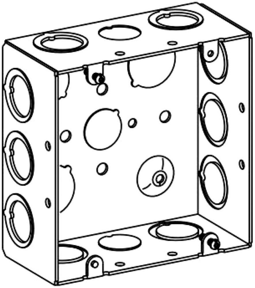 5SDB-MKO - 4-11/16" Square Box 2-1/8" Deep