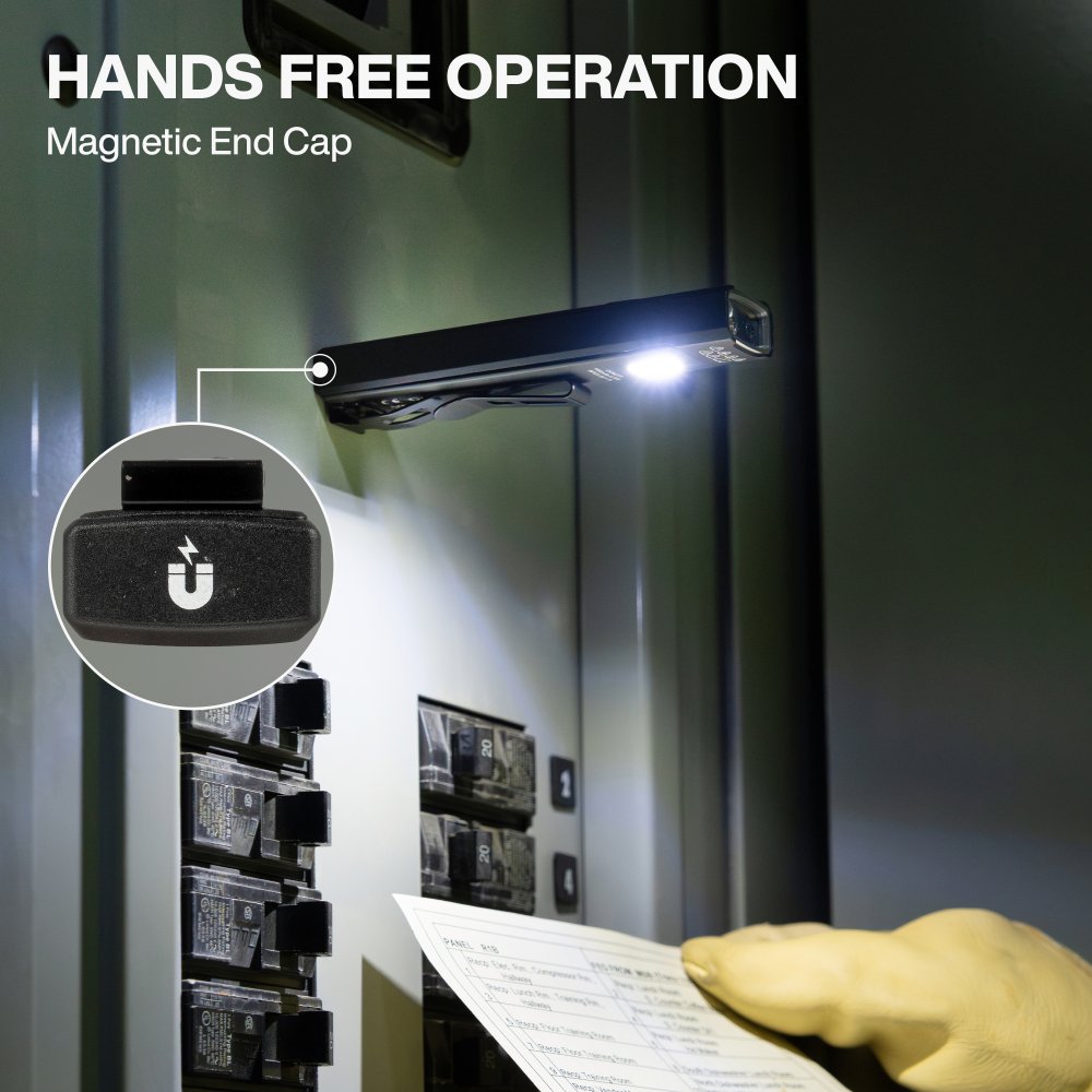 Picture of KLE 56074, Rechargeable LED Pocket Flashlight with Laser