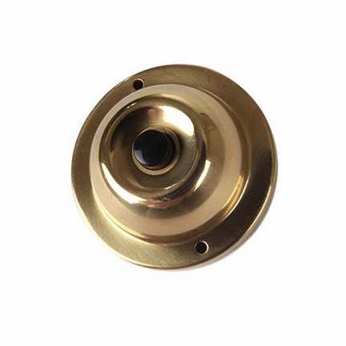 600 - PUSH BUTT SAT BRASS