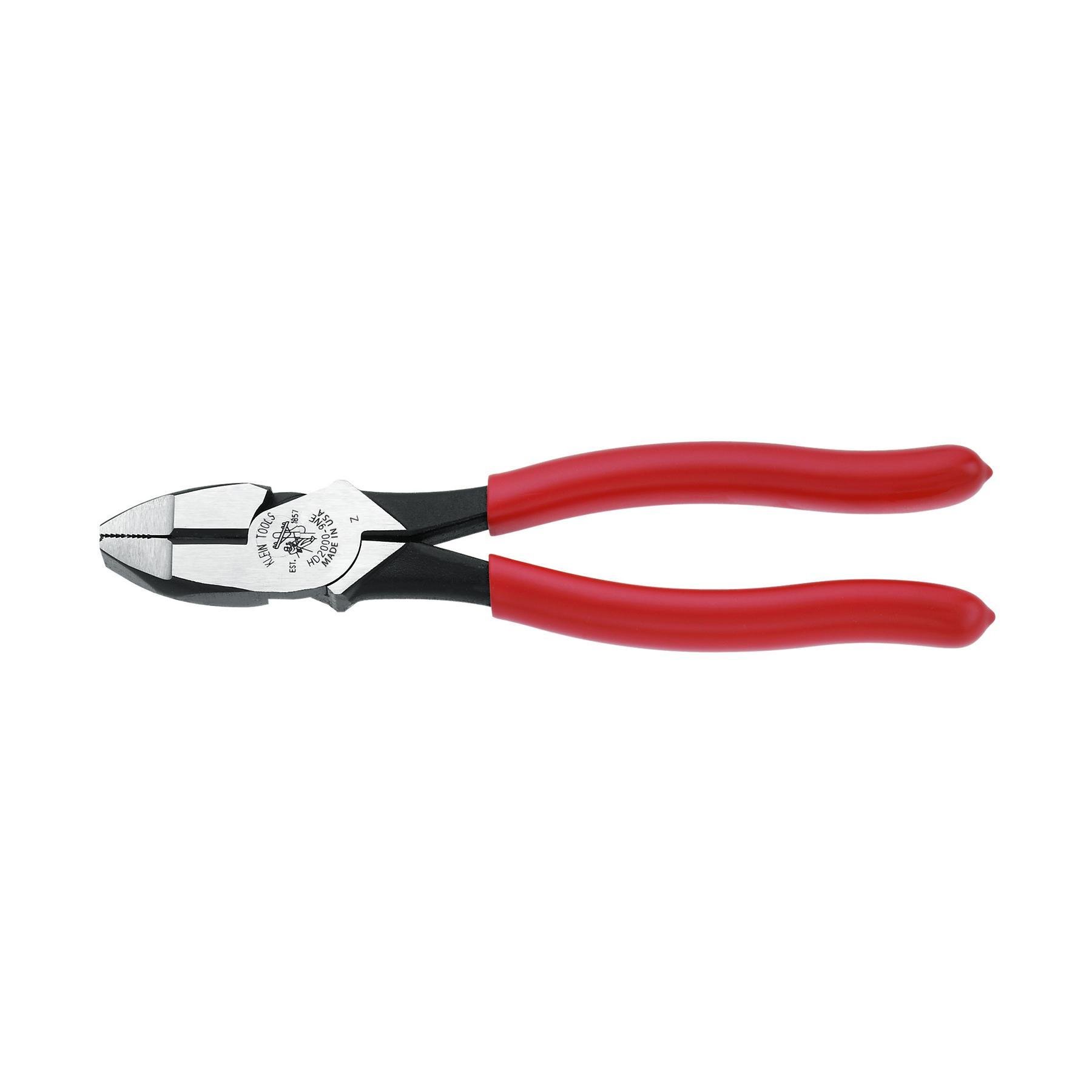Picture of HD2000-9NE - Heavy-Duty Lineman’s Pliers, Thicker-Dipped Handle