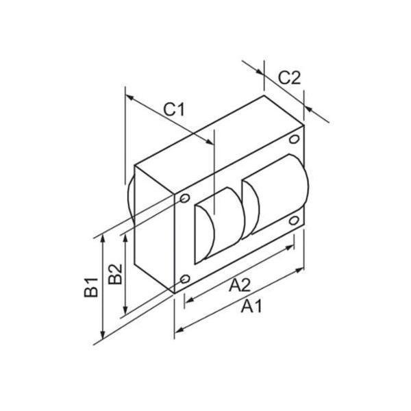 Picture of 71A5390001D - ADV 71A5390001D (ADVANCE) KIT MH/PSMH 100W CORE & COIL 120/208/240/277V WITH DRY FILM CAPACITOR, IGNITOR & MOUNTING (ANSI M90/M140)