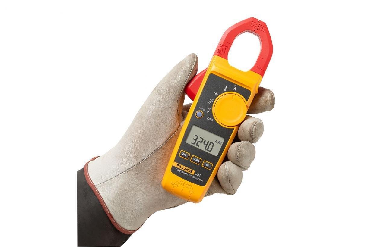 Picture of FLUKE 324 - Fluke 324 True-RMS Clamp Meter with Temperature & Capacitance Fluke 324