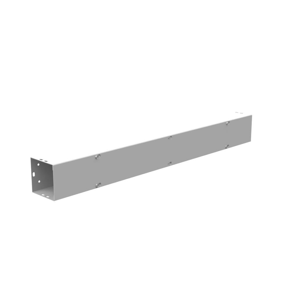 Picture of 4436-GSC1-NK - 4X36x4 Screw Cover Wireway Type 1 UL Listed Steel No Knockouts ANSI 61 Gray