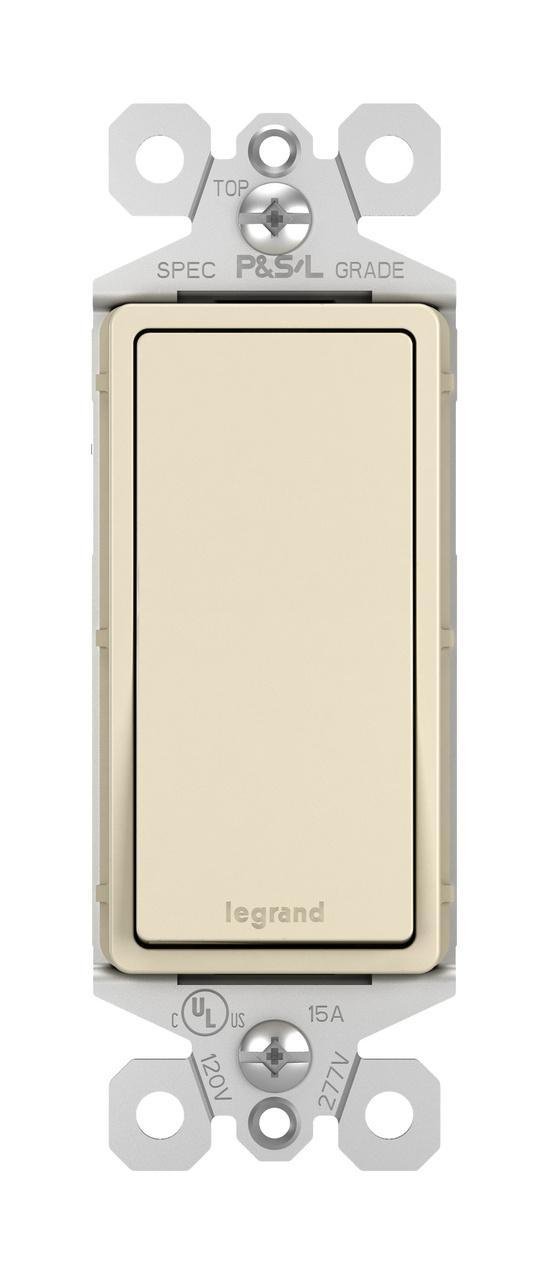 Picture of TM873-LA - radiant® 15A 3-Way Switch, Light Almond