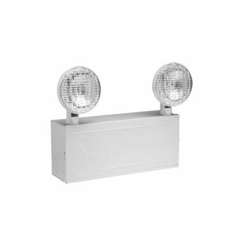 Picture of LM33 - LM Series, Battery Type: Lead Calcium, Color: White, Number of Lamps: 2, Lamp Type: PAR 36, Voltage Rating: 120/277 VAC, Wattage: 33 W.
