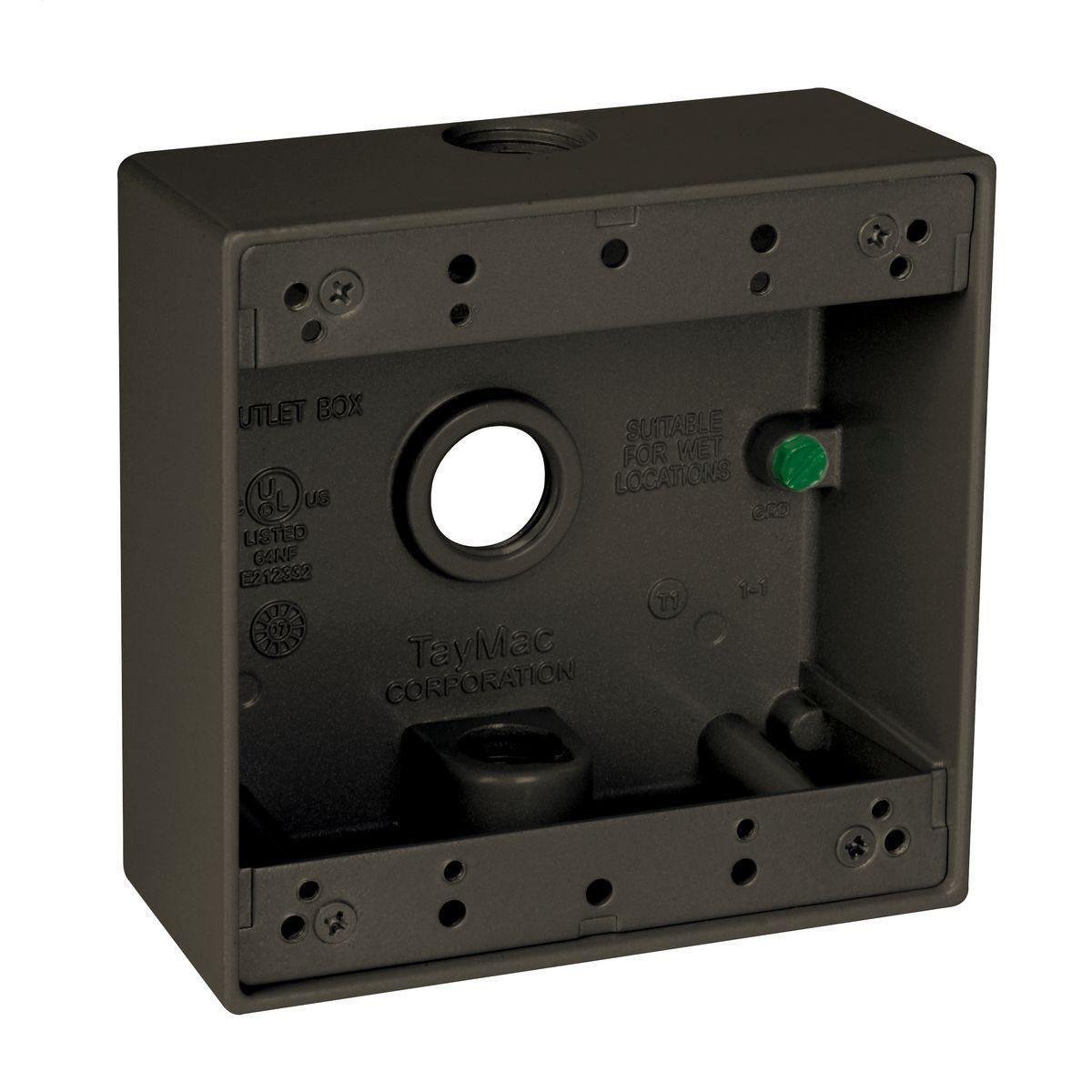 Picture of Outlet Box Bronze
