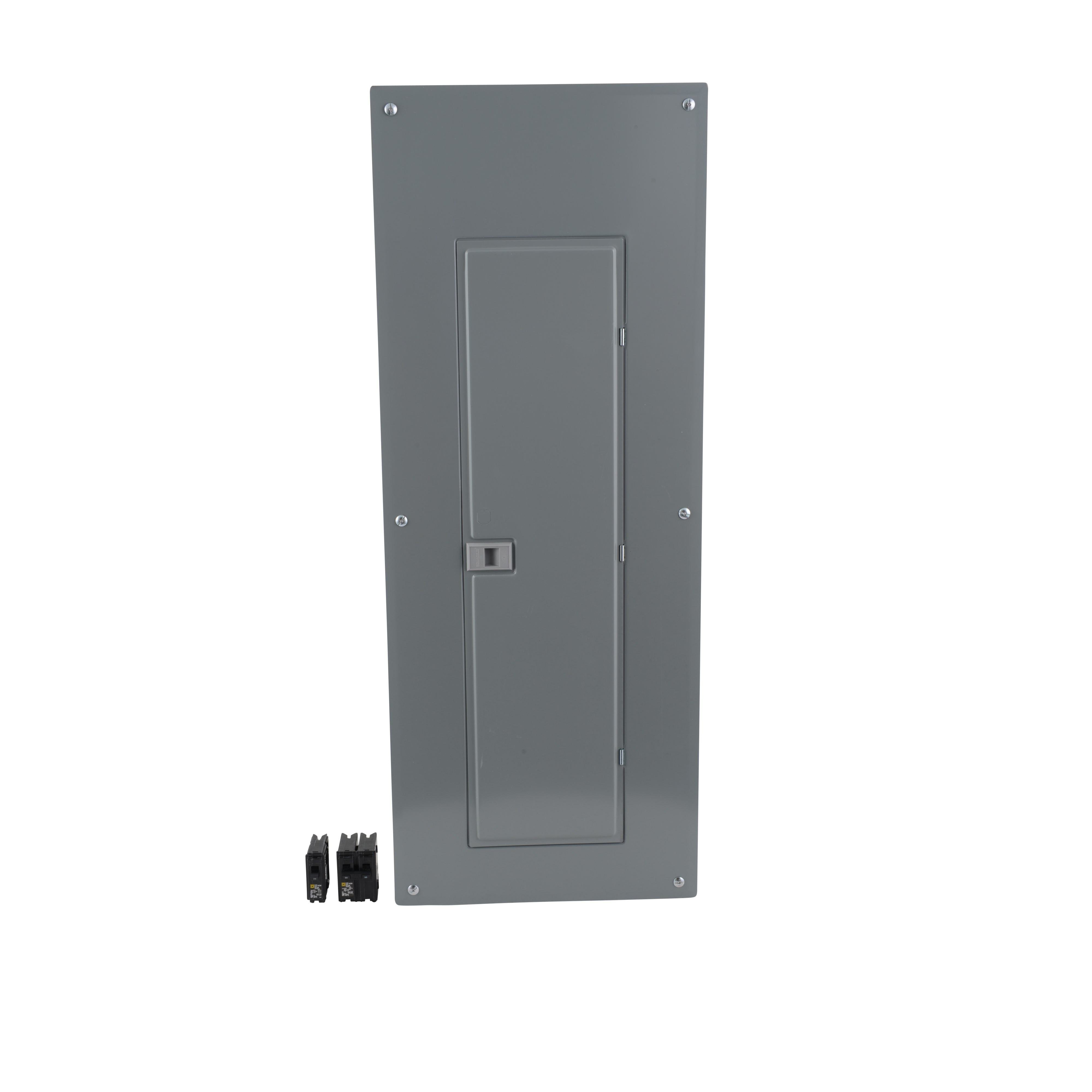 Picture of HOM4080M200PQCVP - Value Pack, Load Center, HOM Qwik Grip, Main Brkr, Plug on Neutral, 40/80, 200A