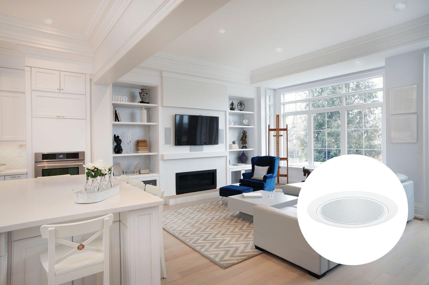 Picture of 205 WWH - LITH 205 WWH 5IN Downlight Baffle T