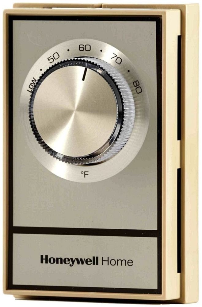 T498B1512/U - Electr. Heat Thermostat, Br. Gold-Basebrd