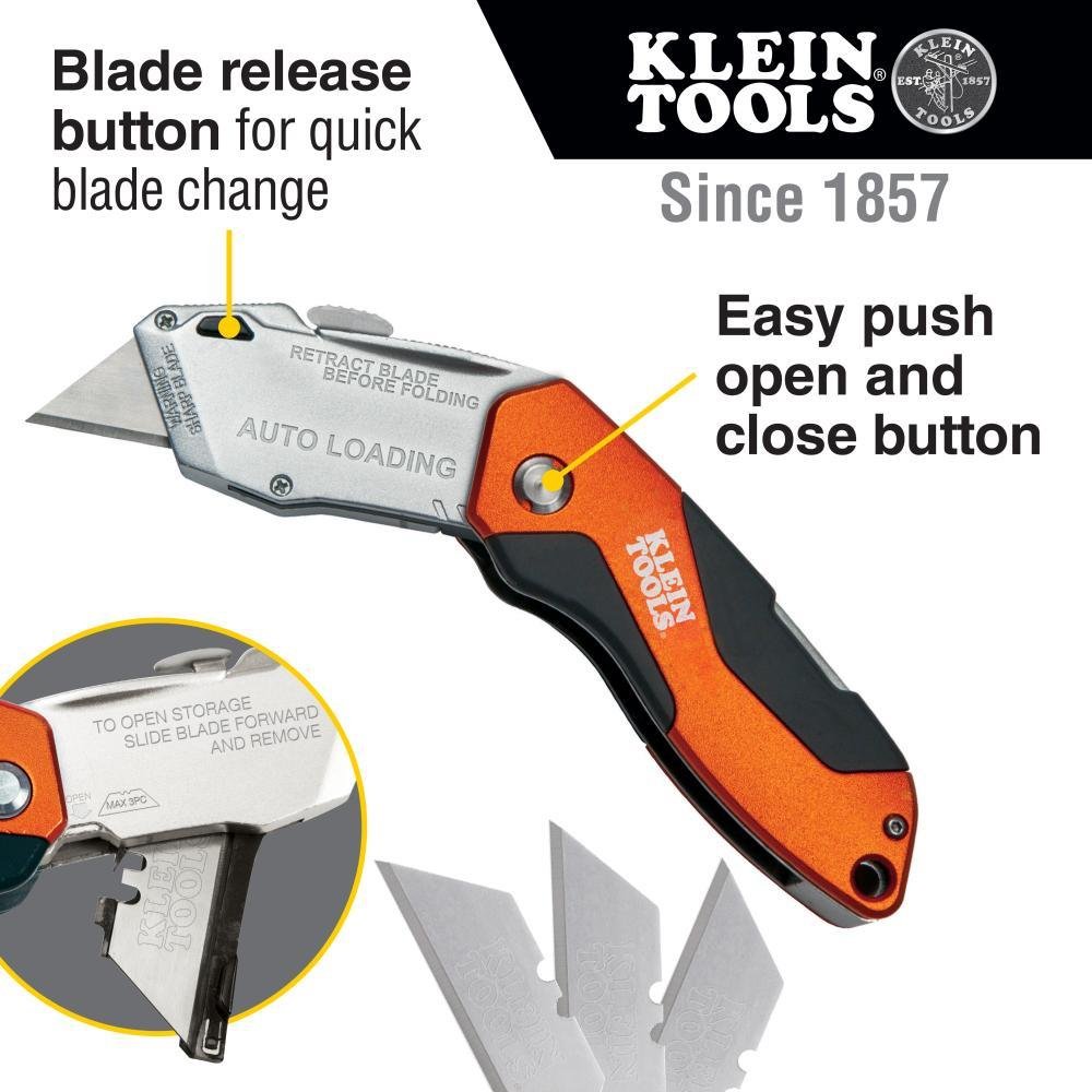 Picture of 44130 - Auto-Loading Folding Utility Knife