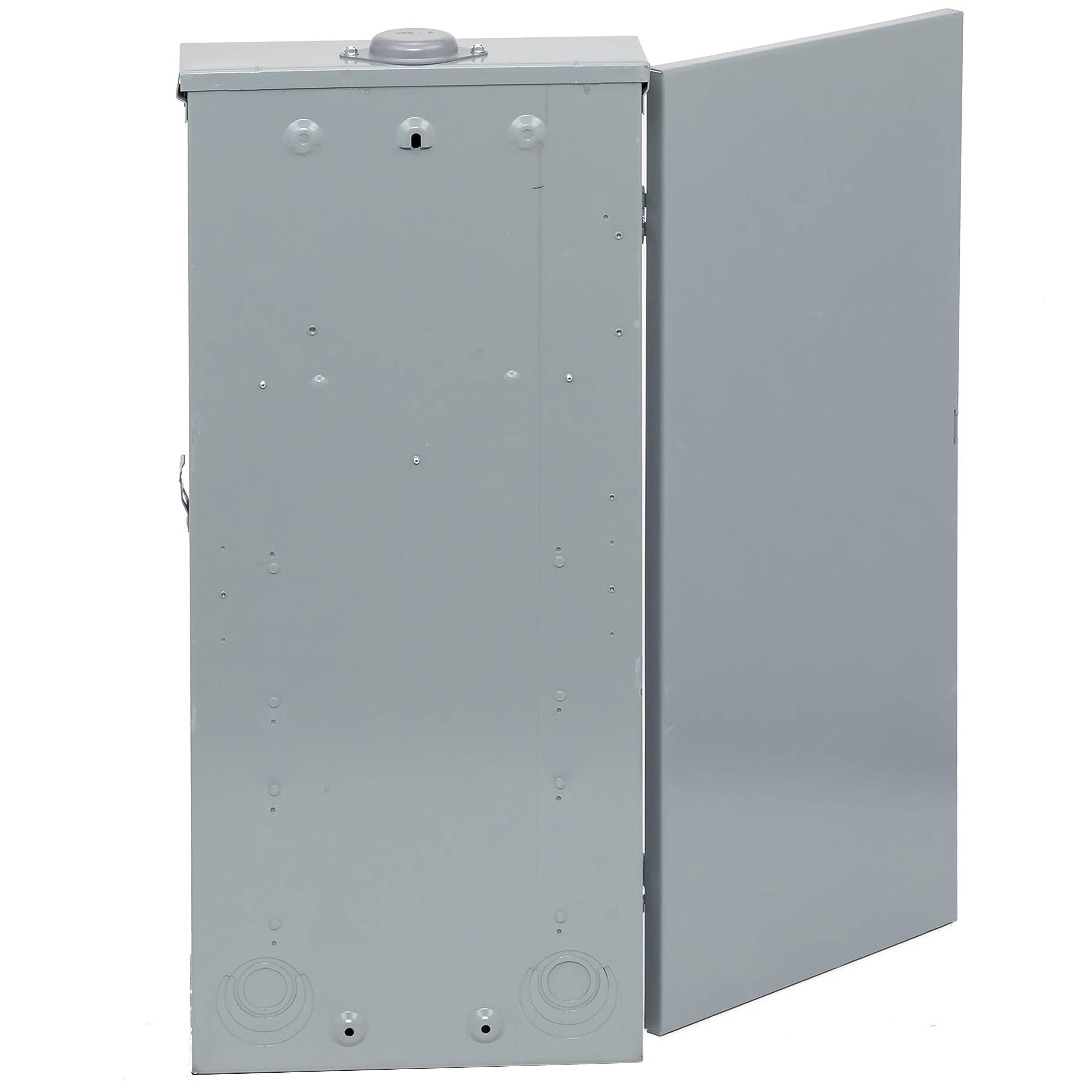 Picture of QO140M200PRB - Load center, QO, 1 phase, 40 spaces, 60 circuits, 200A convertible main breaker, PoN, NEMA3R