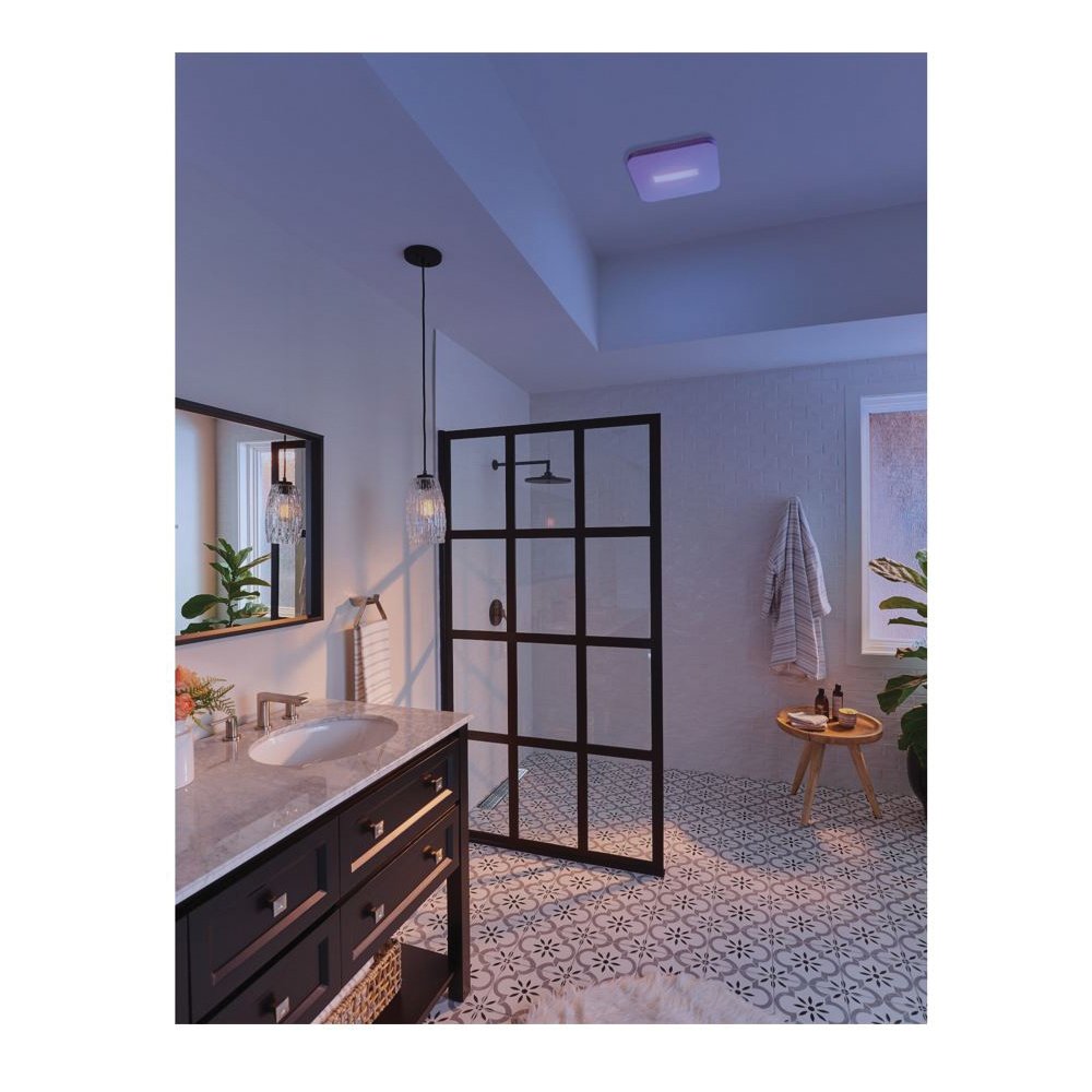 Picture of AR110LKVV - Broan® SurfaceShield™ Exhaust Fan w/ LED and Vyv™ Antimicrobial Virus Killing* Violet Light, 110 CFM