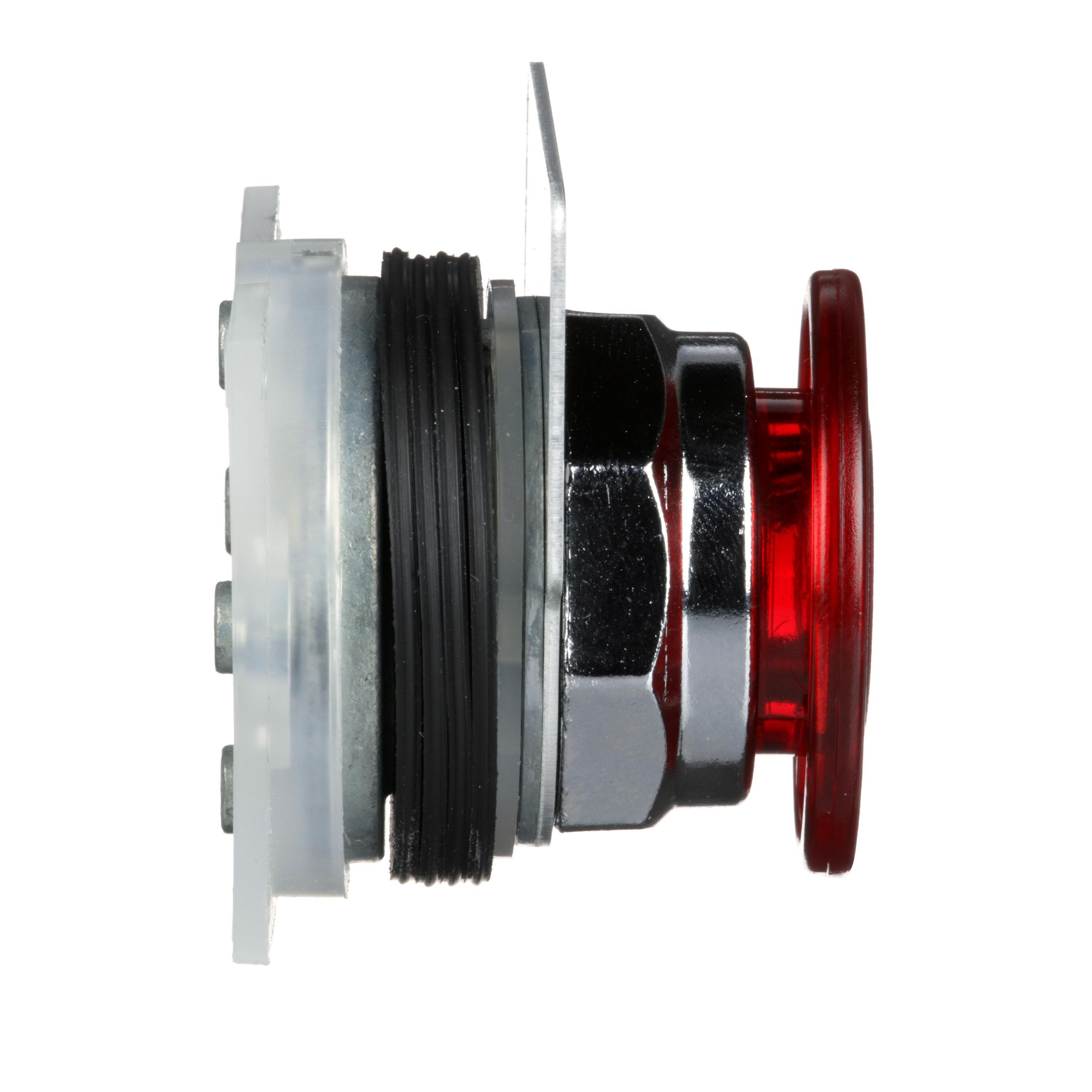 Picture of 9001KR9R - 30mm Push Button, Type K, push pull operator, red mushroom cap