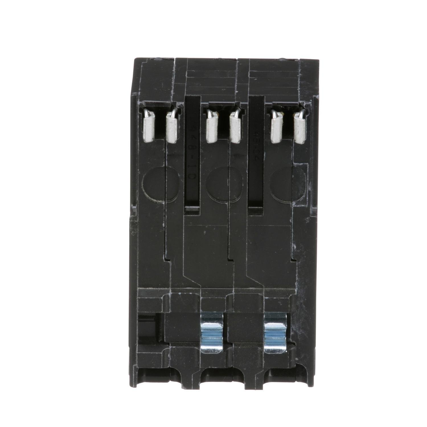 Picture of QO390 - Mini circuit breaker, QO, 90A, 3 pole, 120/240VAC, 10kA, plug in