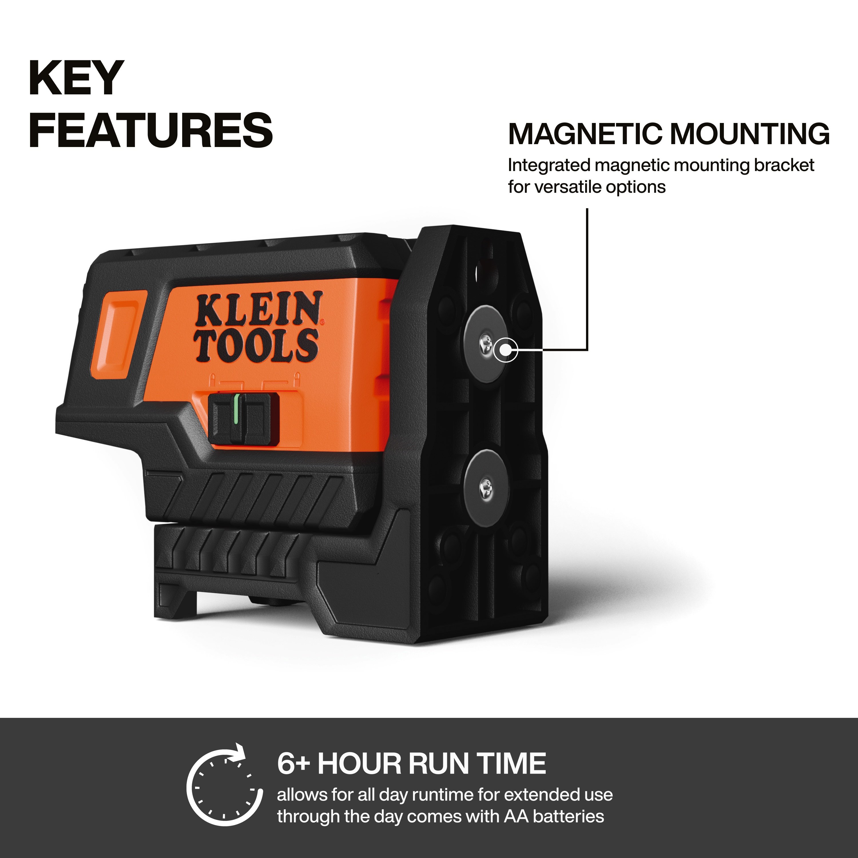 Picture of KLE 93MCLPG, Cross-Line Laser Level with Plumb Spot