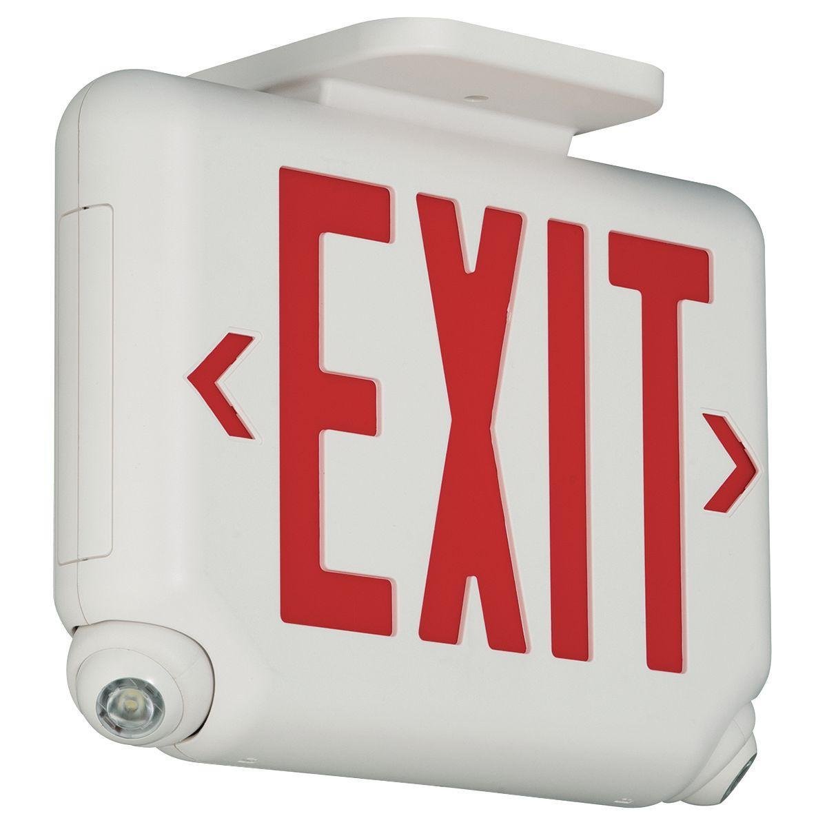 EVCURW - EVCURW Combo Exit/Emergency Light