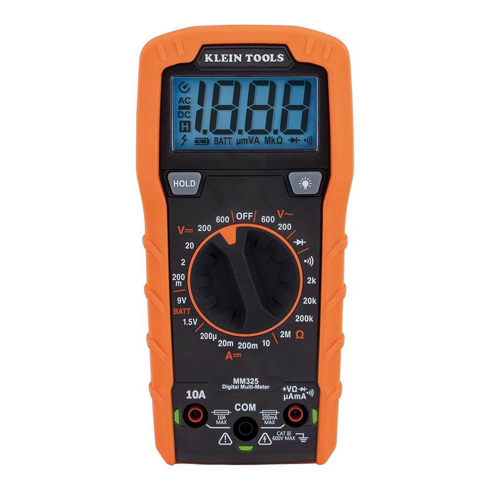MM325 - Digital Multimeter, Manual-Ranging, 600V