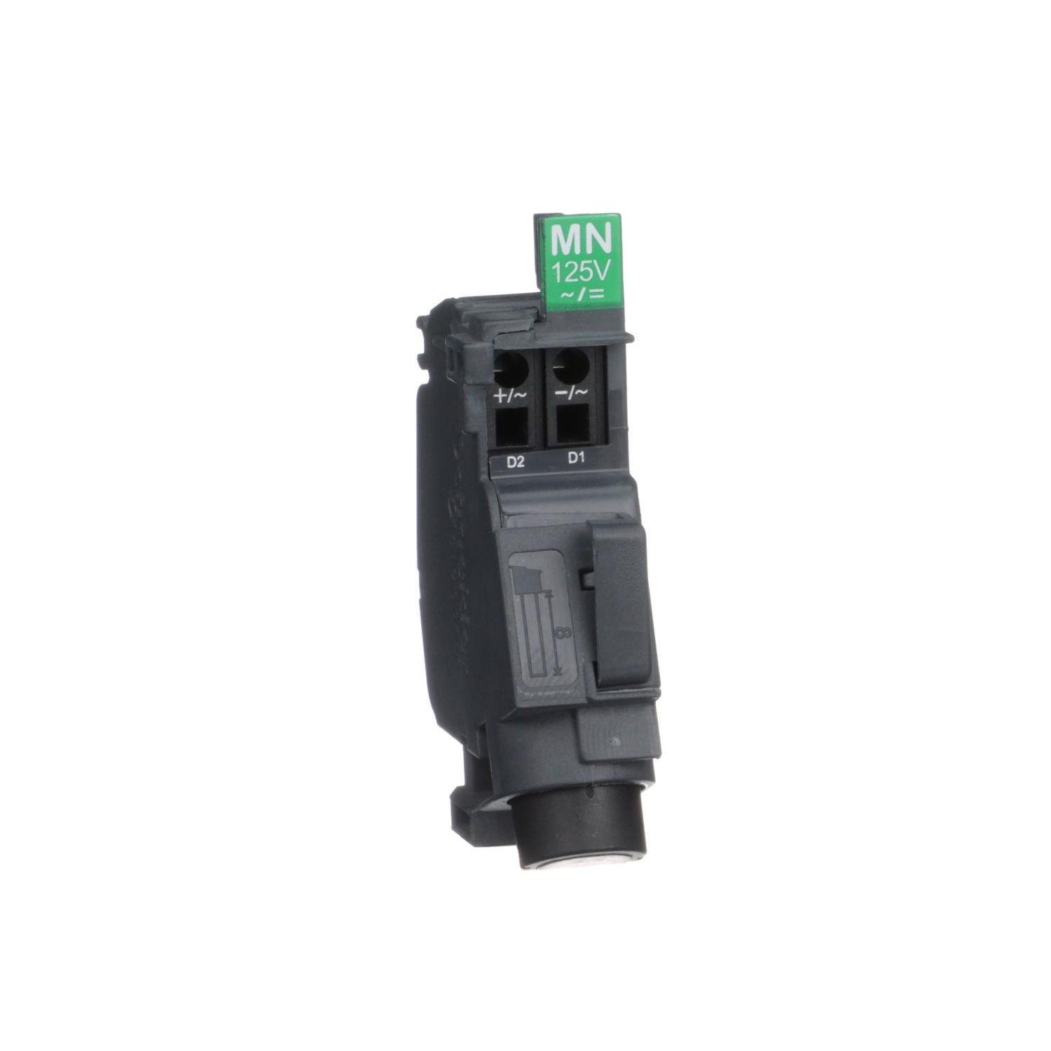 LV426803 - Standard undervoltage release MN, ComPacT NSXm, 125VDC, 110/130VAC 50/60Hz
