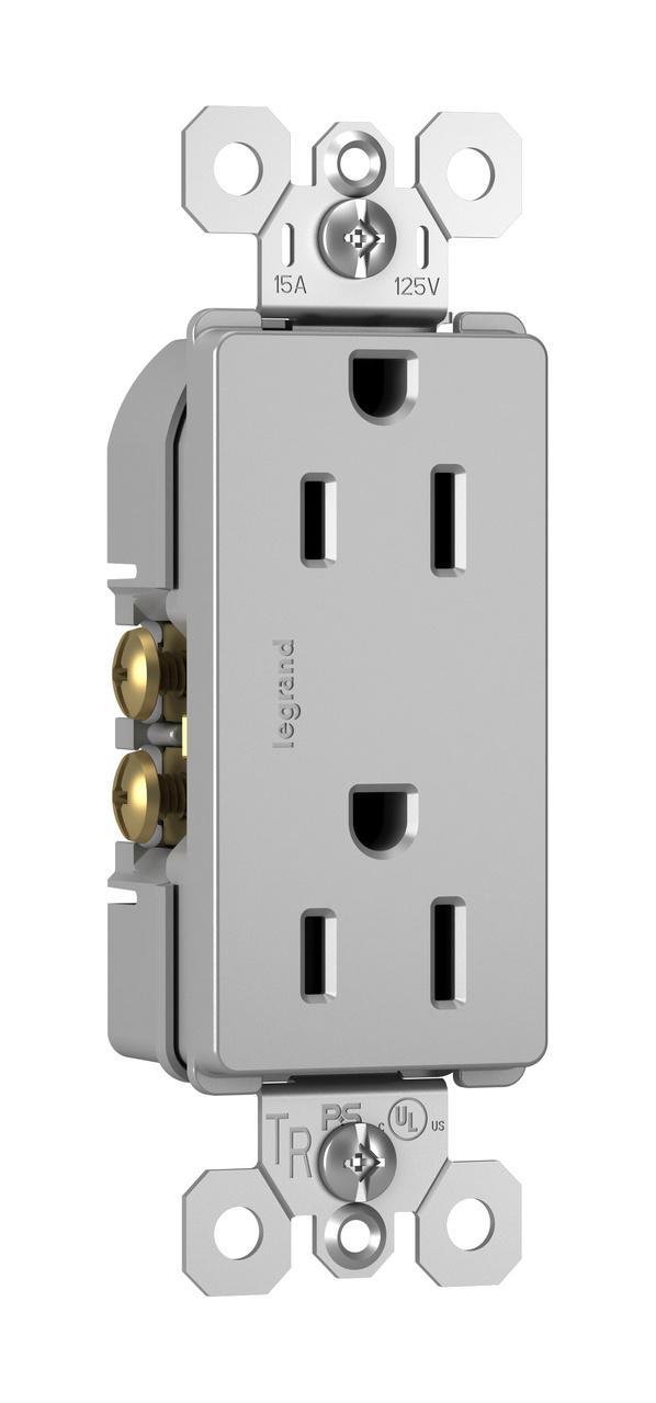 Picture of 885-GRY - radiant® Outlet, Gray