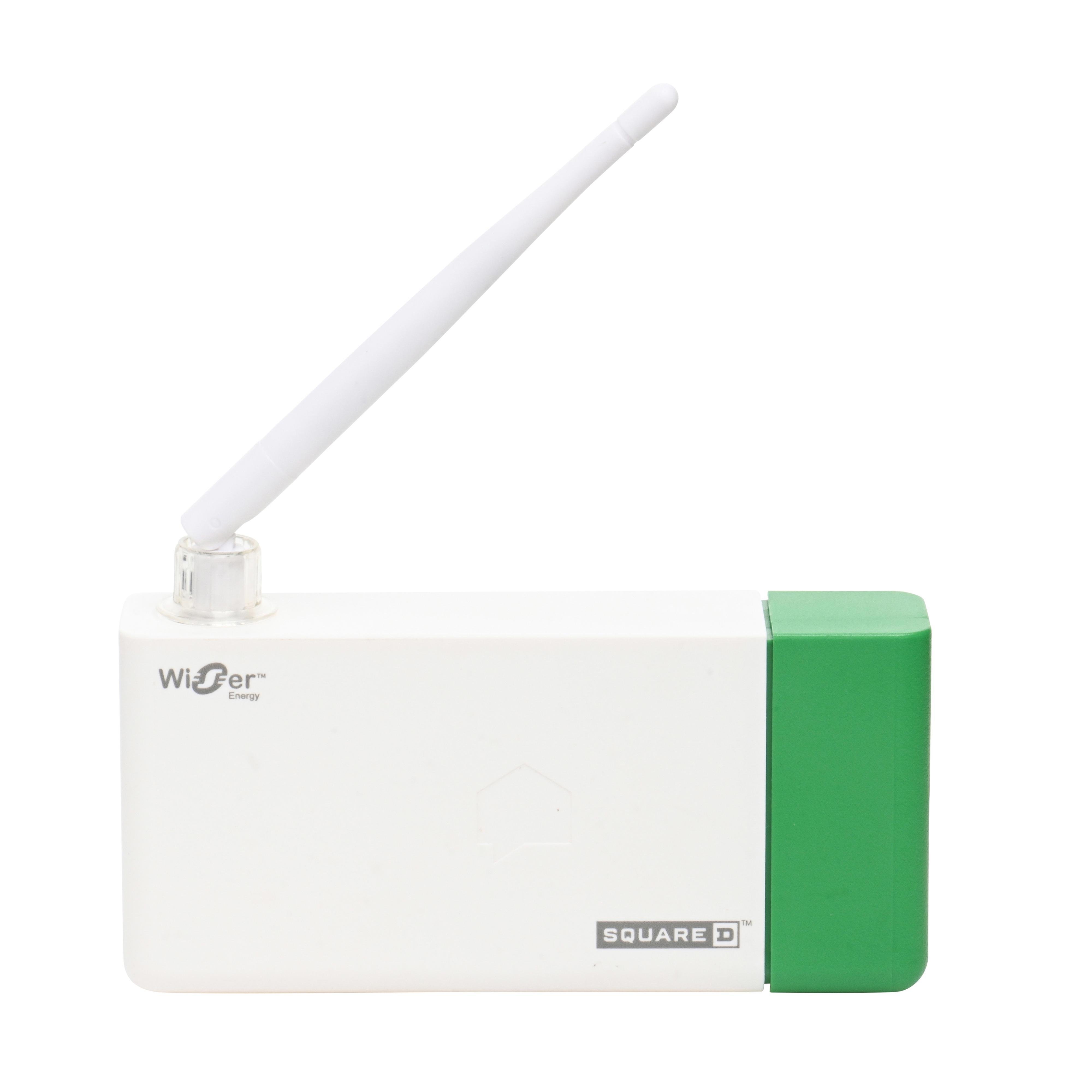 WISEREMZ - Monitor & control, Schneider Energy Monitor, WiFi, ethernet, Zigbee, 1 pair of CTs