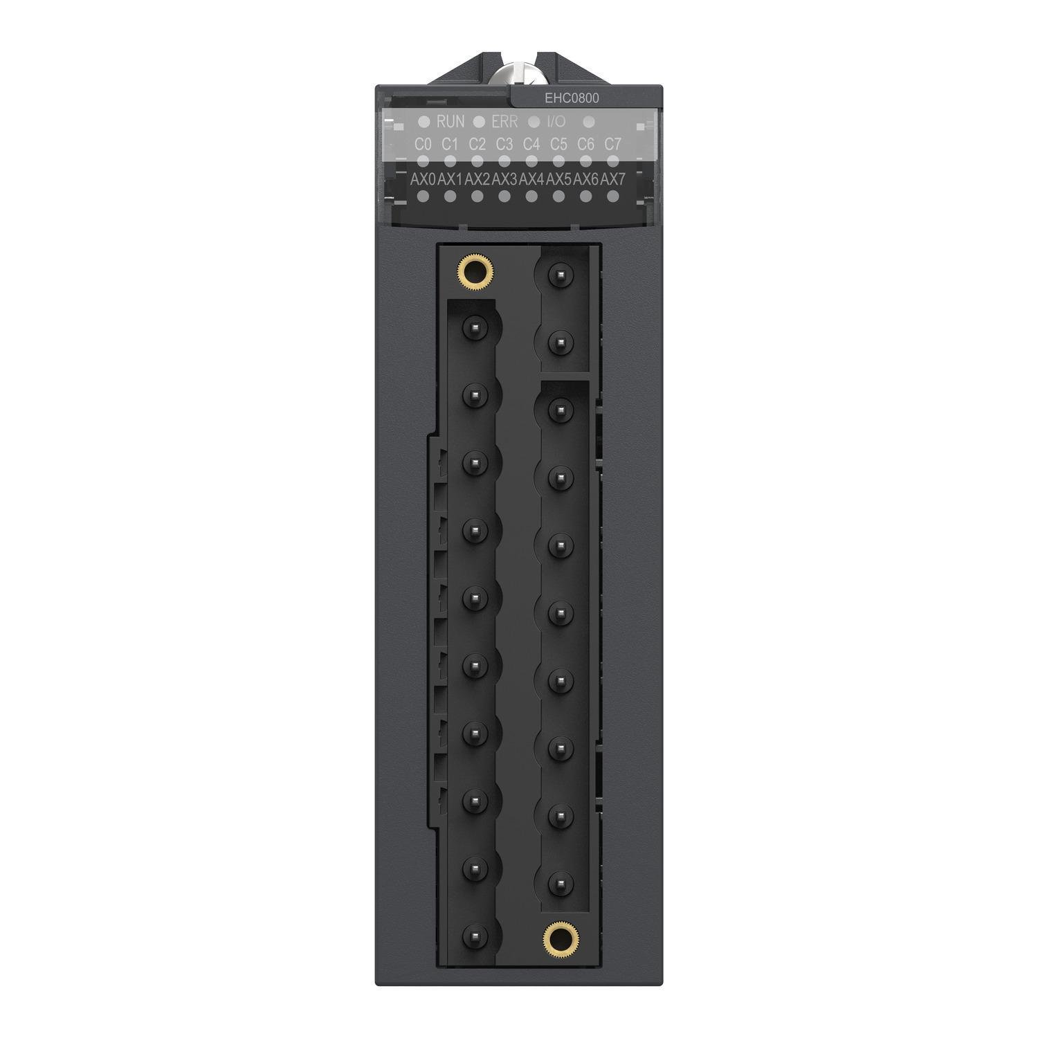 BMXEHC0800 - counter module, Modicon M340, high speed, 8 channels