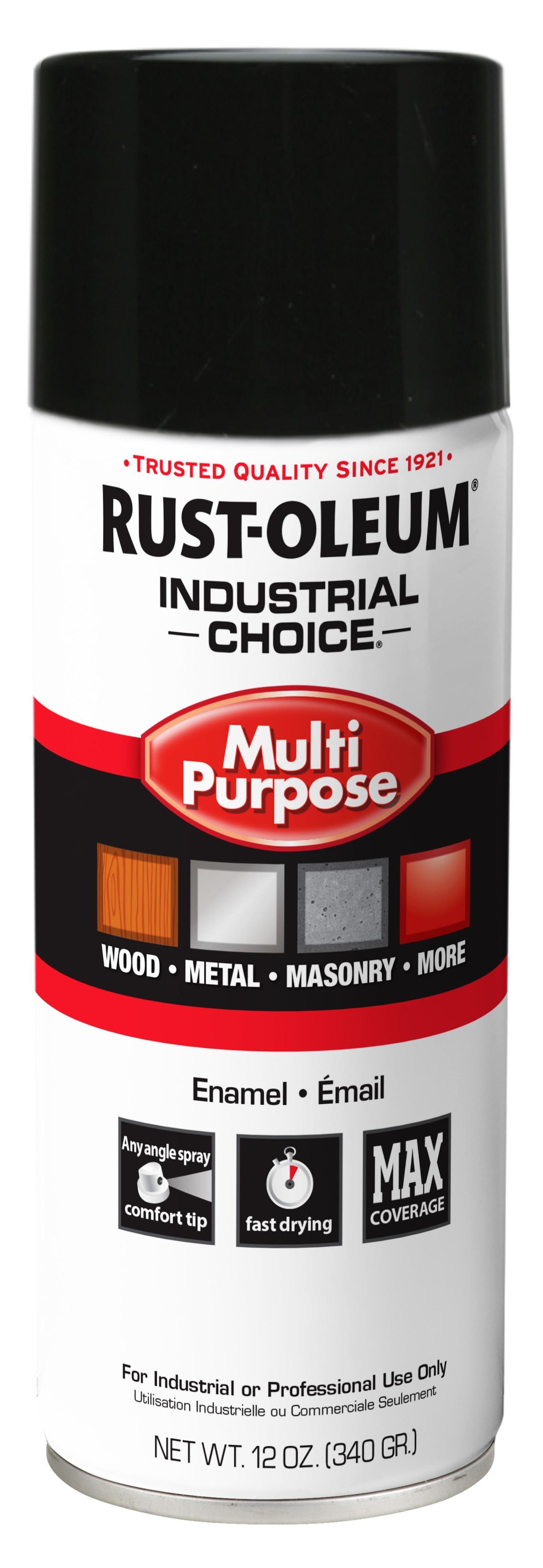 Picture of 1679830V - 1600 Multi-Purpose Gloss Black Gloss 12 OZ. Spray