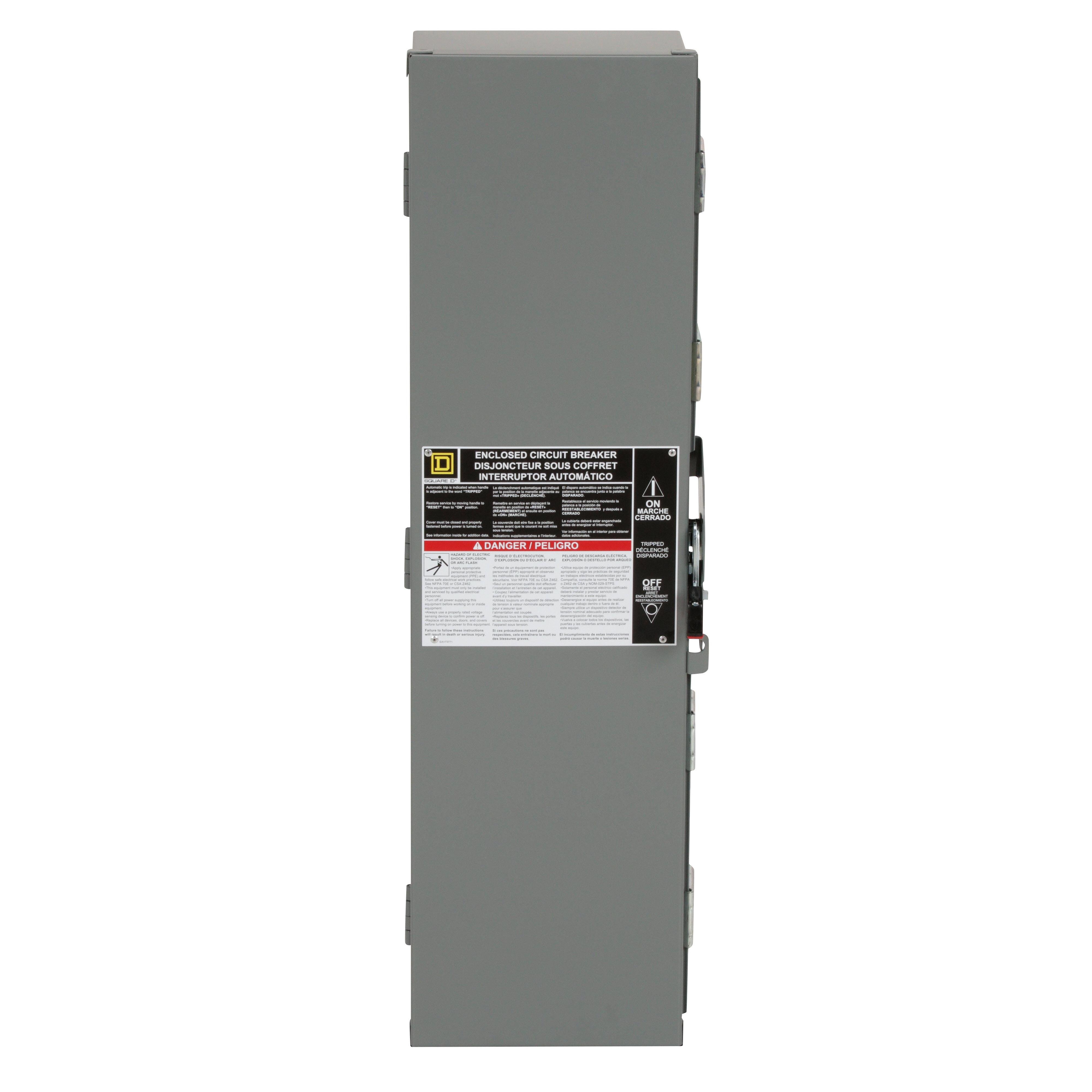 J250AWK - Circuit breaker enclosure, PowerPacT H/J, 15A to 250A, NEMA 3R/5/12