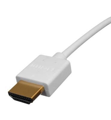 AC3M01-WH-V1 - 1-meter High Speed HDMI w/ Ethernet Slimline Cable