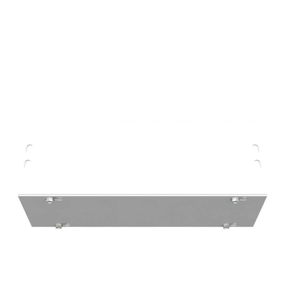 Picture of 4412-GSC1-NK - 4X12x4 Screw Cover Wireway Type 1 UL Listed Steel No Knockouts ANSI 61 Gray
