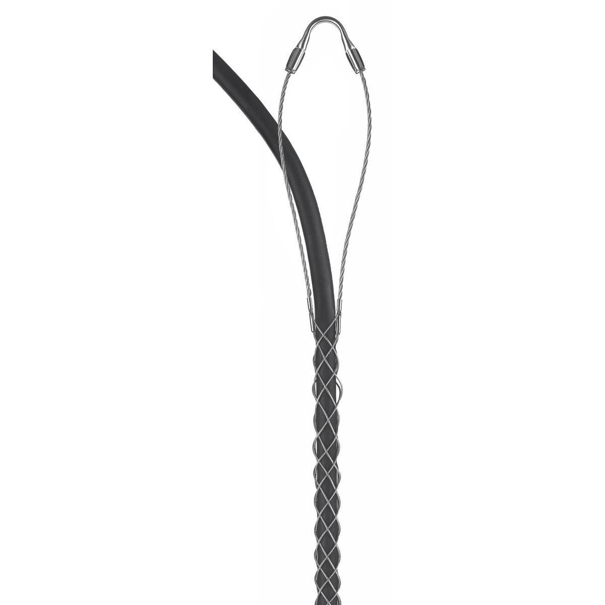 2201014 - Support Grips, Single Eye, Single Weave, Closed Mesh, Tin-Coated Bronze, 0.63-0.74"