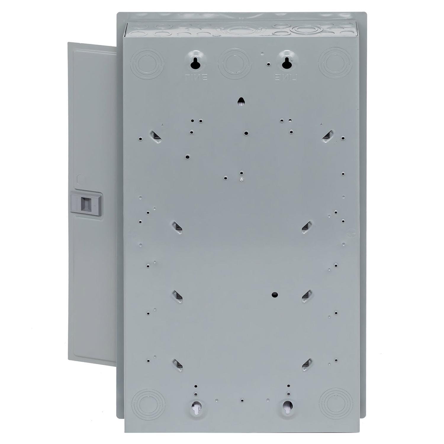 Picture of QO132M100PCVP - Load center, QO, 1 phase, 32 spaces, 32 circuits, 100A convertible main breaker, PoN, NEMA1, combo cover, value pack