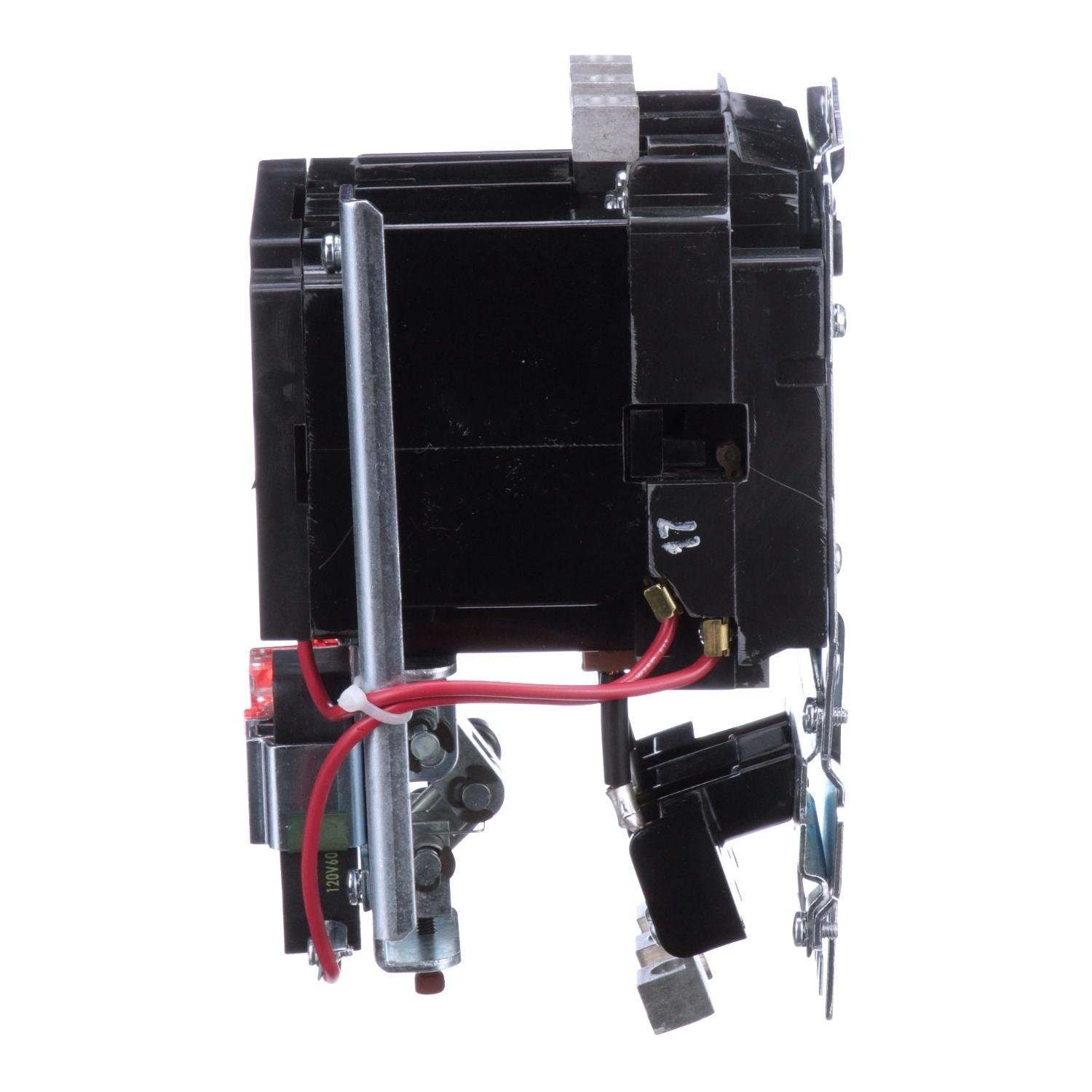 Picture of 8903SPO11V02 - Contactor, Type S, multipole lighting, mechanically held, 60A, 3 pole, 110/120VAC 50/60Hz coil, open style [TAA]