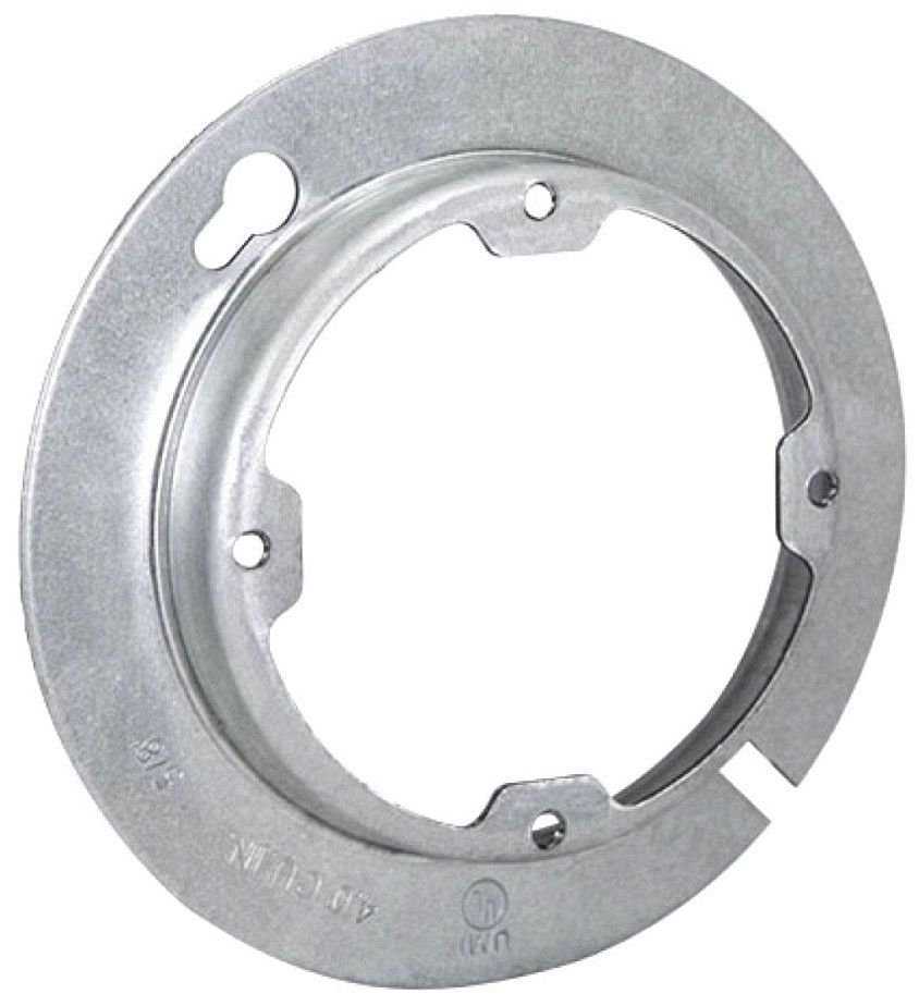 4R125X - 4" OCT. BOX STEEL COVER 1-1/4" RAISED OP, DUAL DIR.