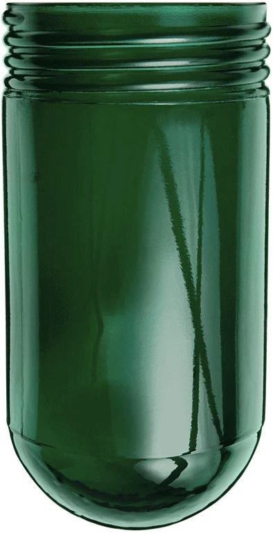 GL100G - VAPORPROOF GLOBE GLASS 100 SERIES GREEN