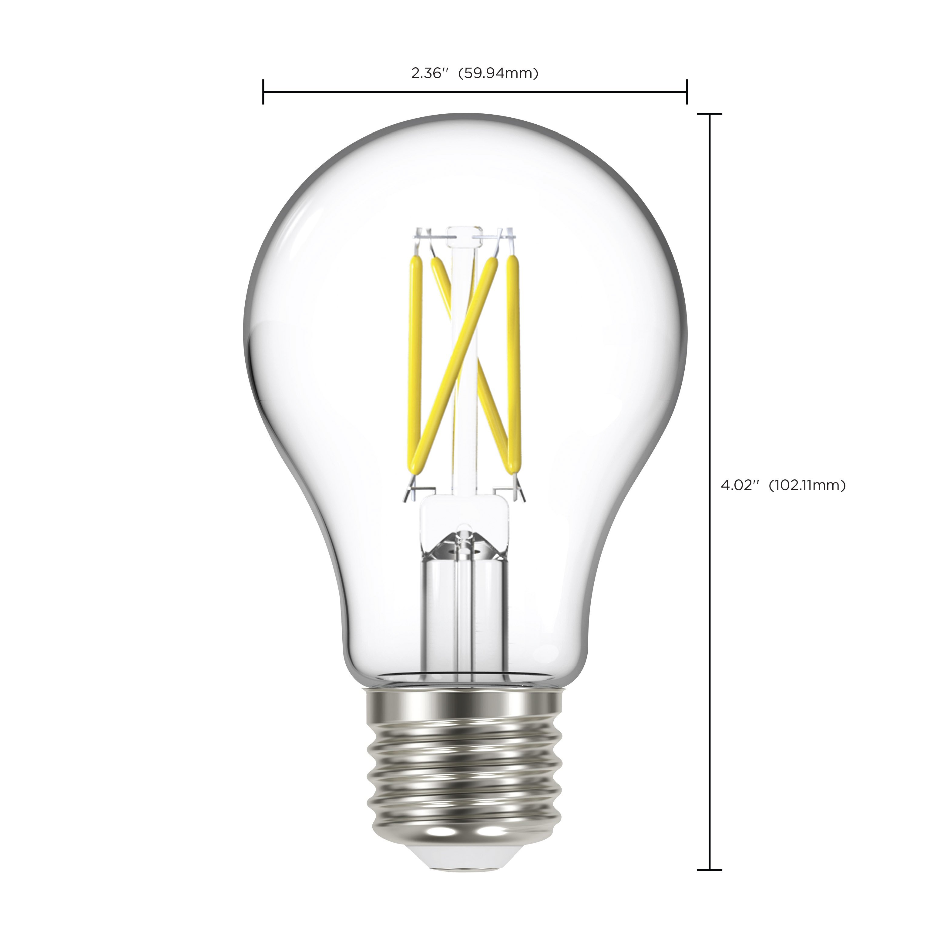 Picture of S11428 - 6.5 Watt - A19 LED - Dusk to Dawn With PhotoCell - 2700K - Medium base - 320 deg. Beam Angle - 120 Volt