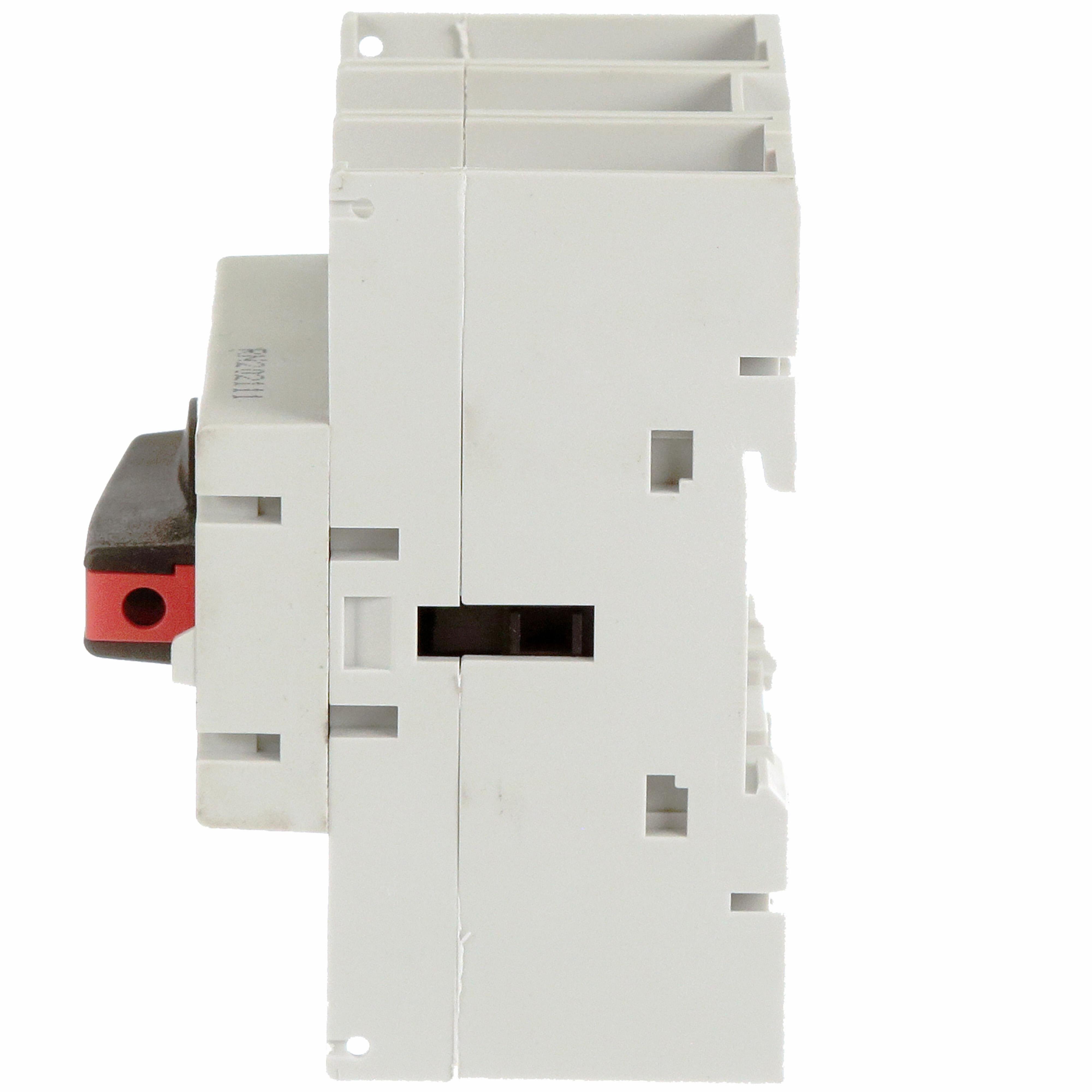 Picture of VLS3P063R2 - Disconnect switch, TeSys VLS, body switch, 60A, 40HP at 480VAC, UL98, three phase, 50kA SCCR, size 2, DIN rail mount