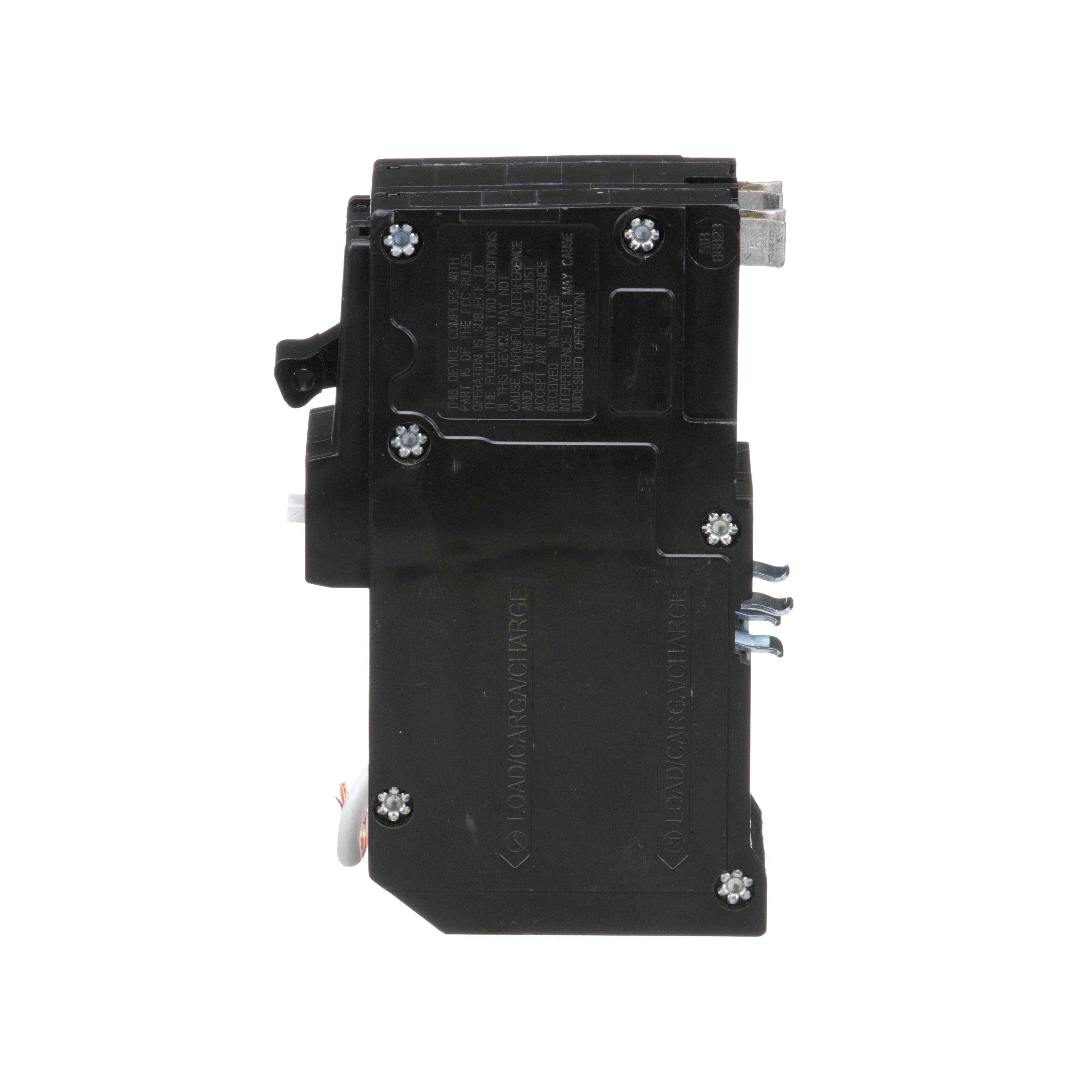 Picture of QO220CAFI - [TAA] Mini circuit breaker, QO, 20A, 2 pole, 120/240VAC, 10kA, plug in, combo ARC fault, pigtail